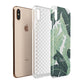 Personalised Palm Banana Leaf Apple iPhone Xs Max 3D Tough Case Expanded View