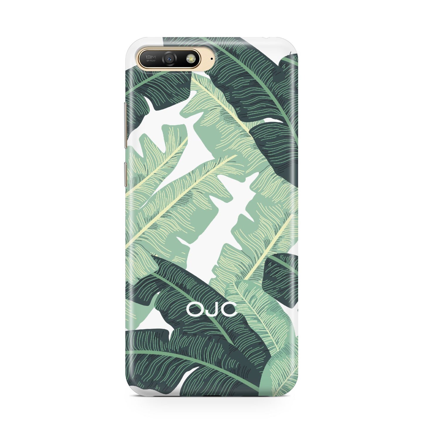 Personalised Palm Banana Leaf Huawei Y6 2018