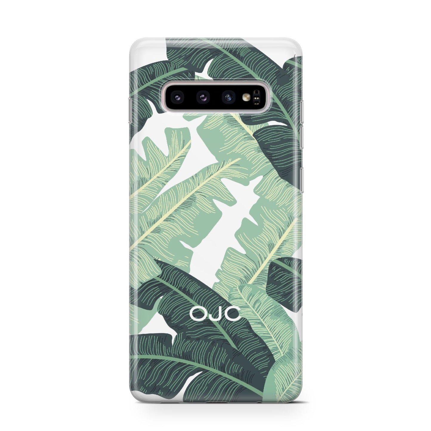 Personalised Palm Banana Leaf Protective Samsung Galaxy Case