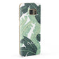 Personalised Palm Banana Leaf Samsung Galaxy Case Fourty Five Degrees