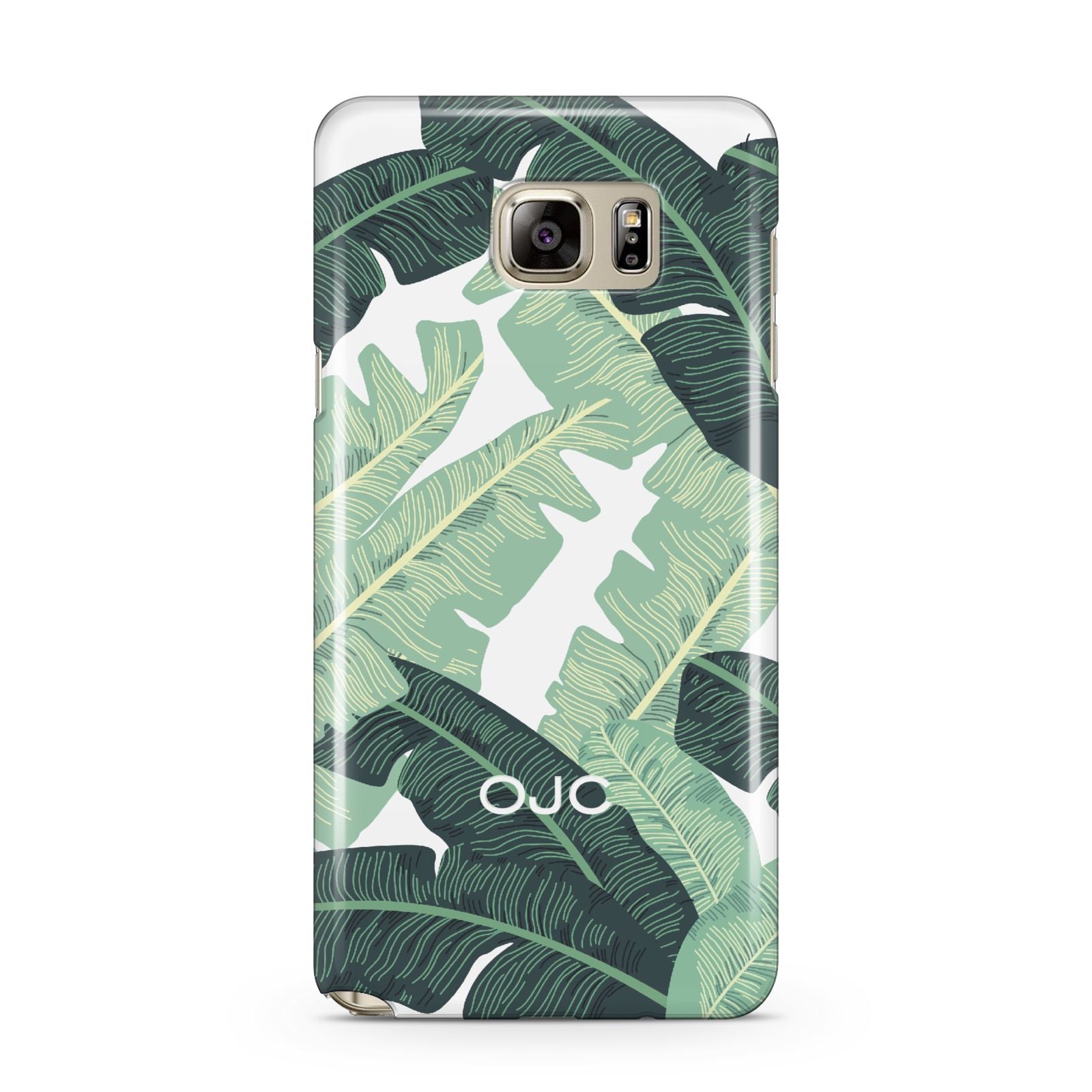 Personalised Palm Banana Leaf Samsung Galaxy Note 5 Case