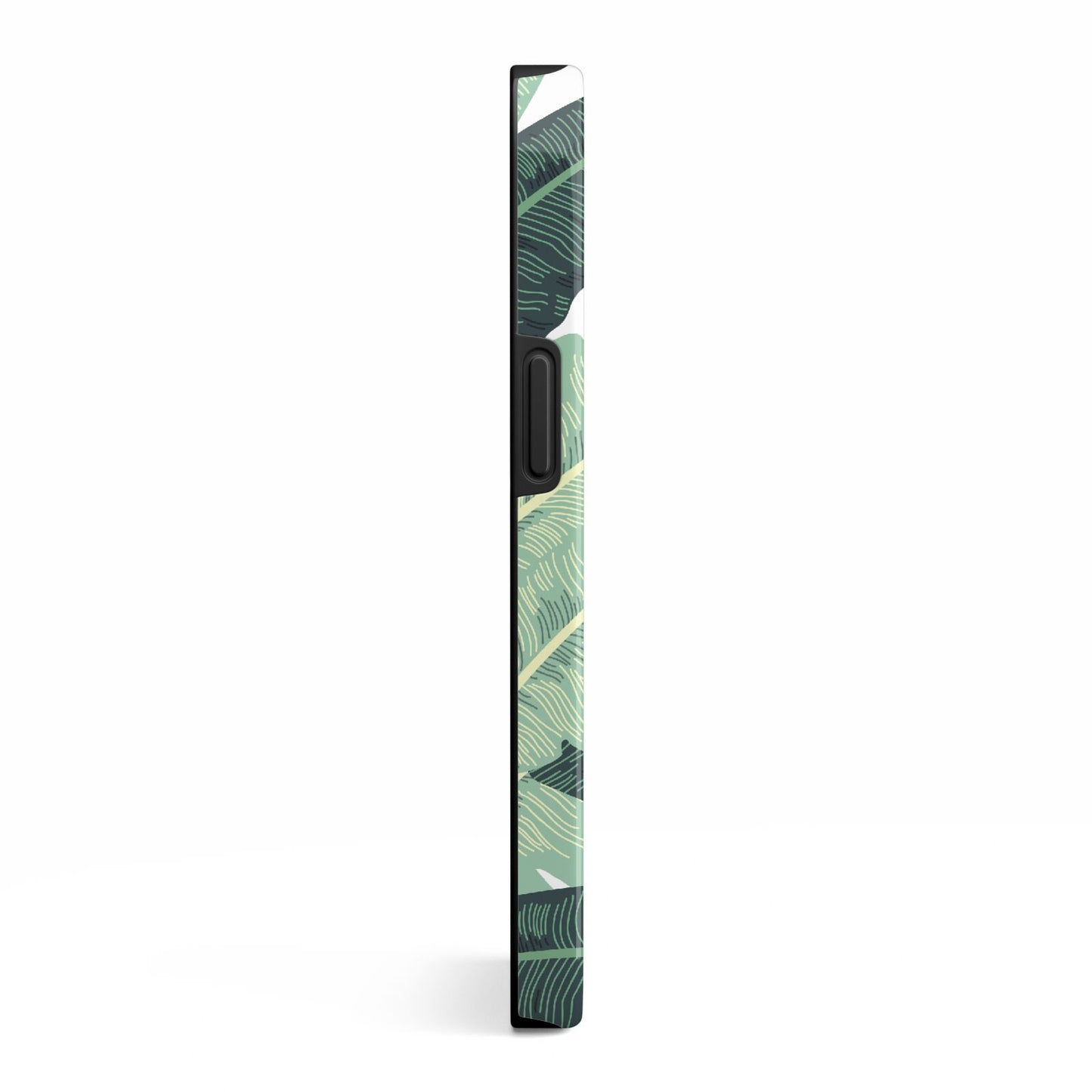 Personalised Palm Banana Leaf iPhone 13 Side Image 3D Tough Case