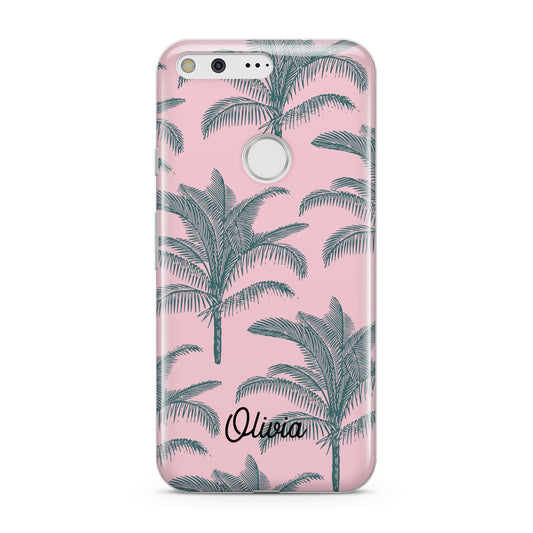 Personalised Palm Google Pixel Case