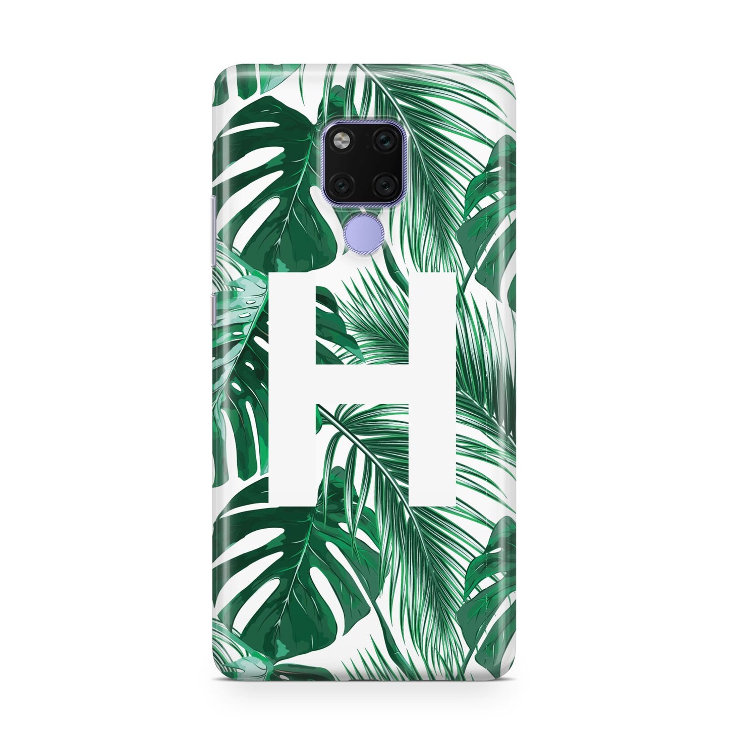 Personalised Palm Monstera Leaf Tropical Print Huawei Mate 20X Phone Case