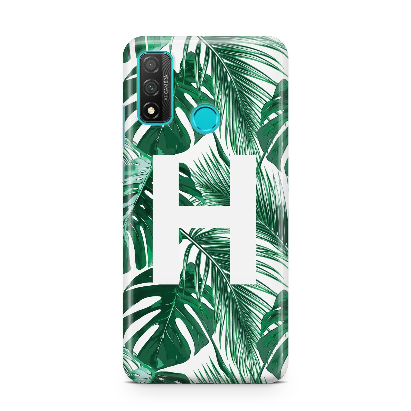 Personalised Palm Monstera Leaf Tropical Print Huawei P Smart 2020