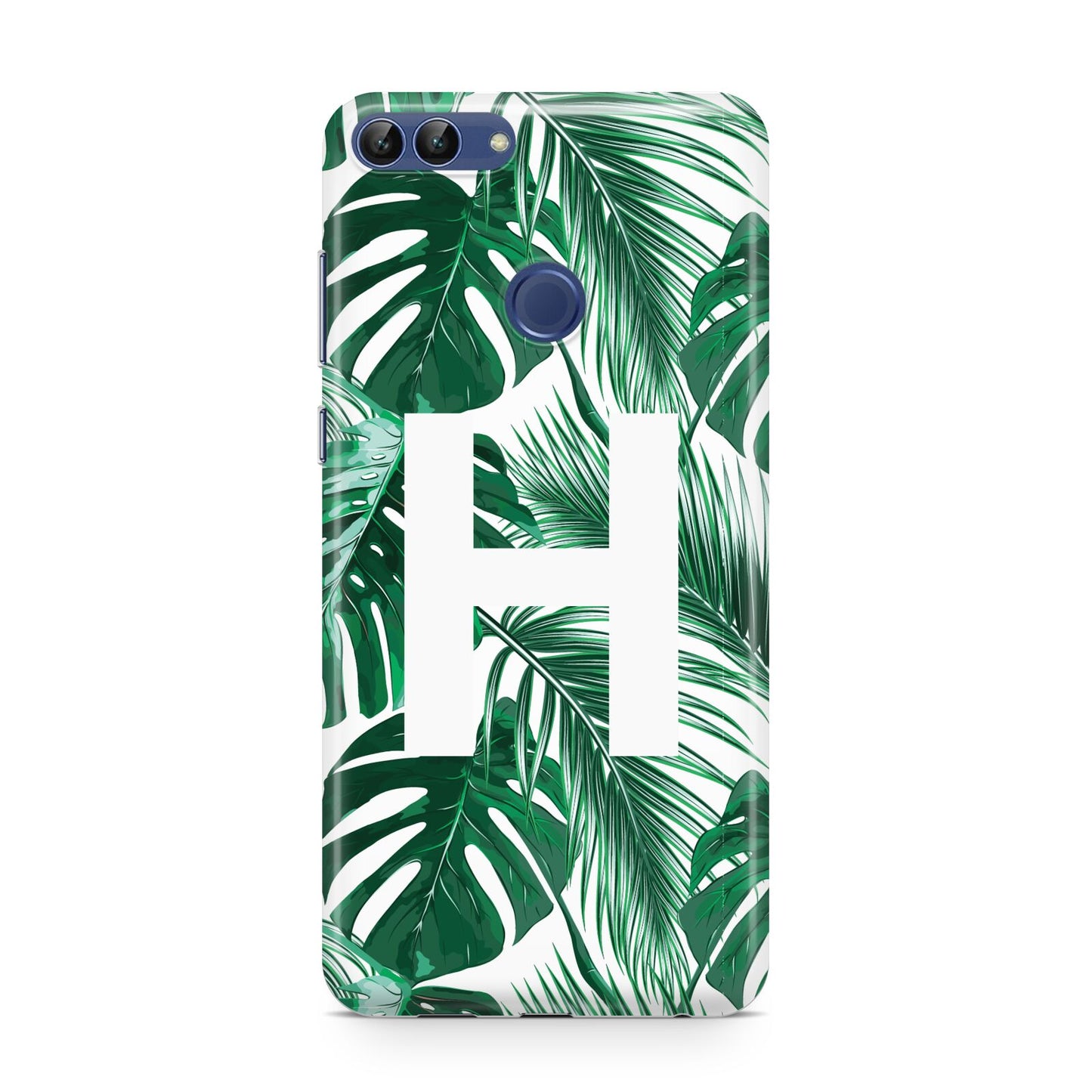 Personalised Palm Monstera Leaf Tropical Print Huawei P Smart Case