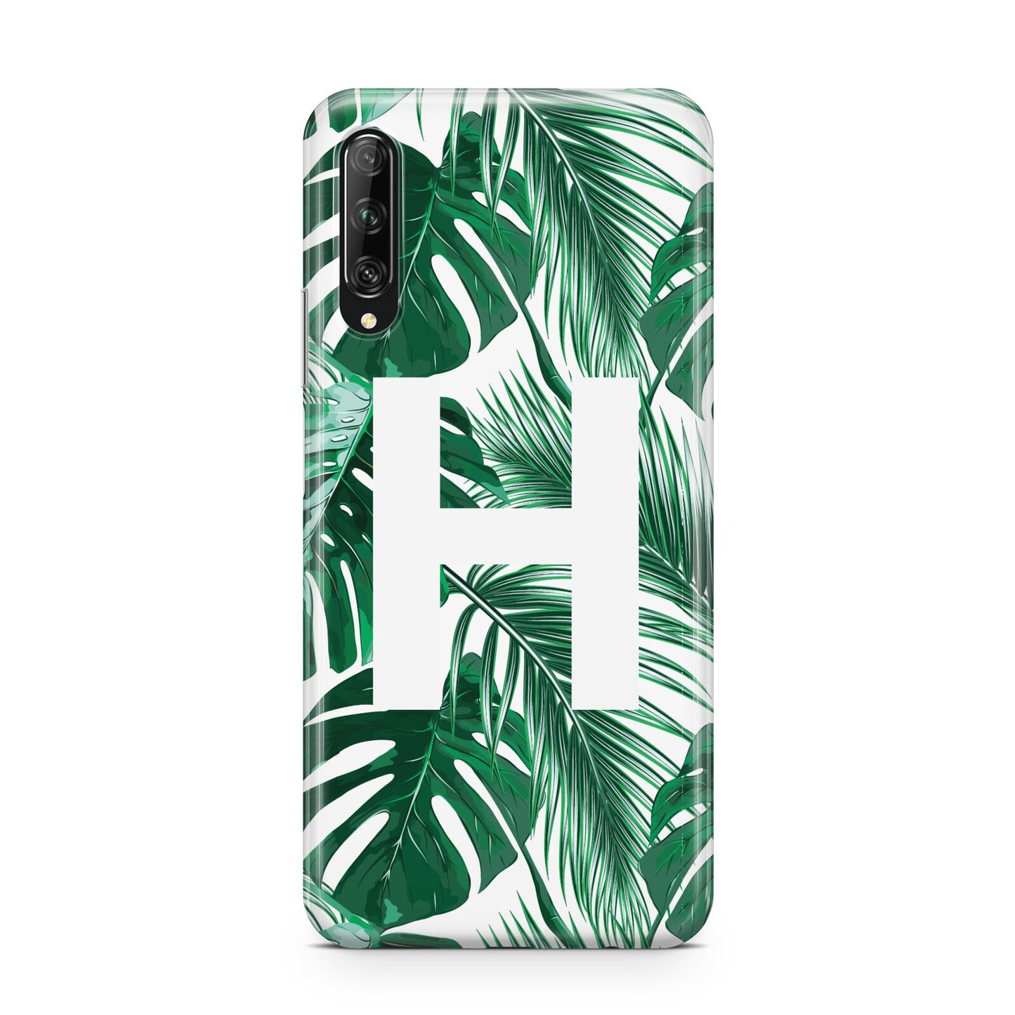 Personalised Palm Monstera Leaf Tropical Print Huawei P Smart Pro 2019