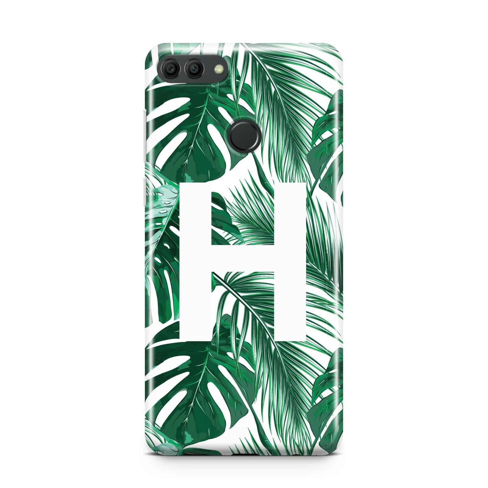 Personalised Palm Monstera Leaf Tropical Print Huawei Y9 2018