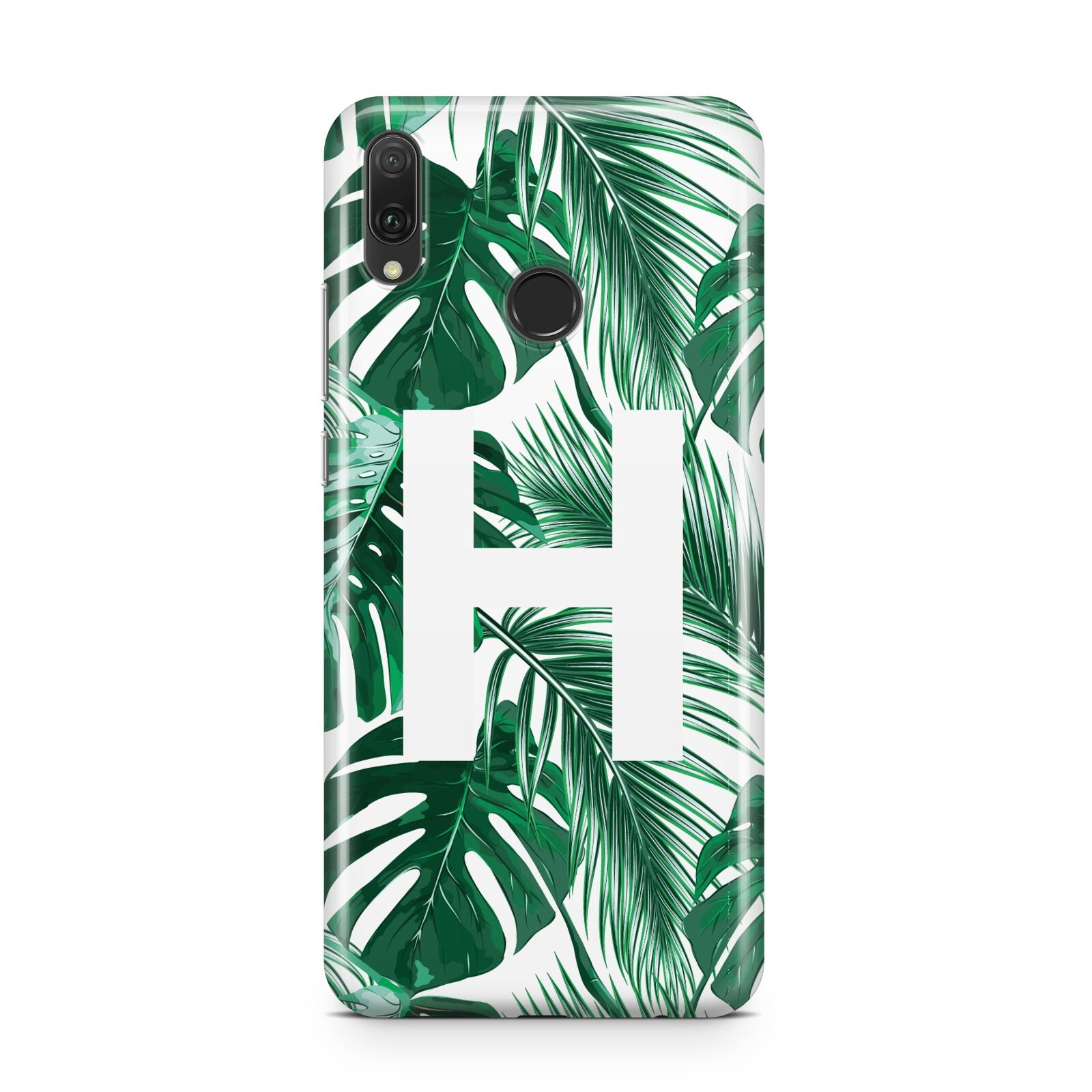 Personalised Palm Monstera Leaf Tropical Print Huawei Y9 2019