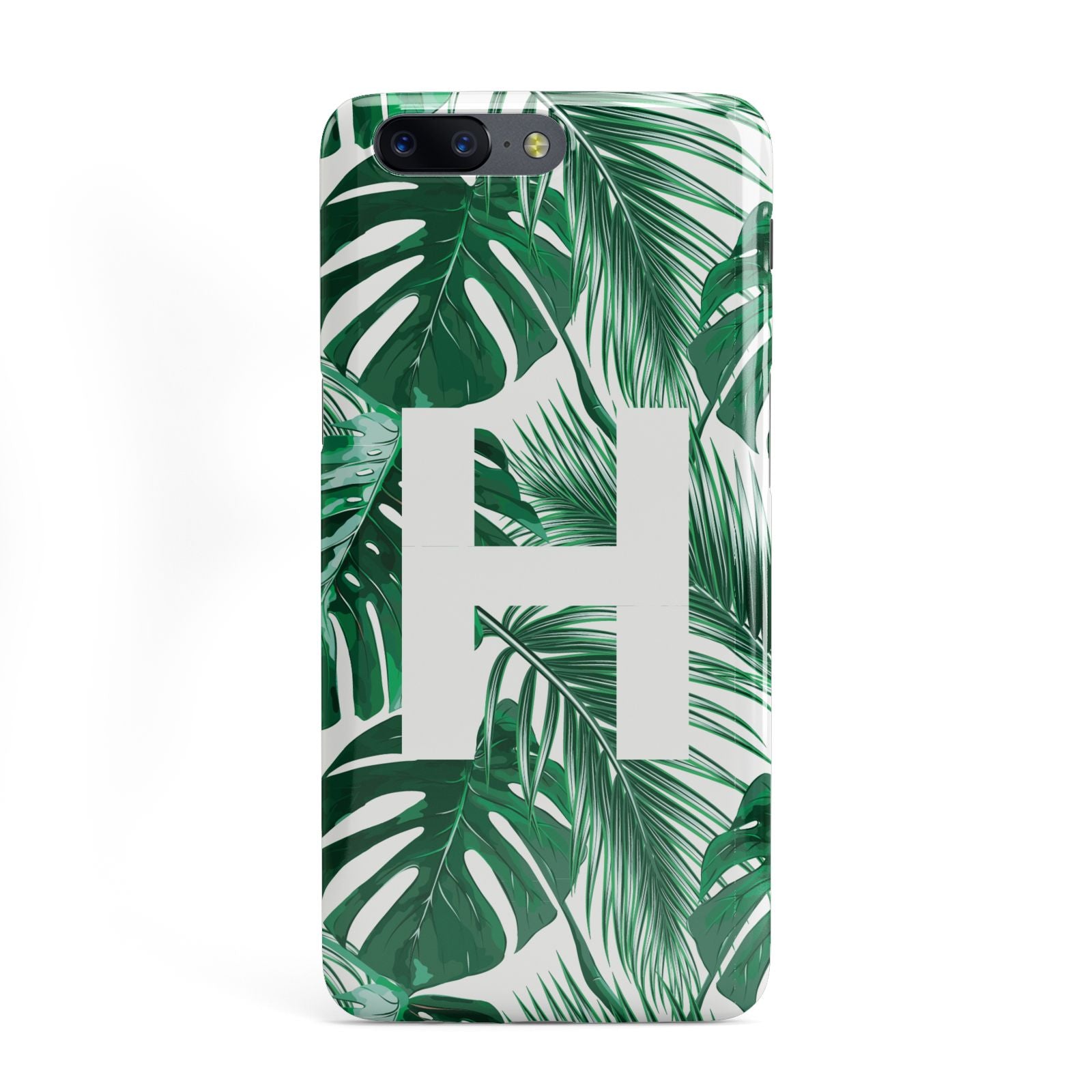 Personalised Palm Monstera Leaf Tropical Print OnePlus Case