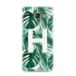 Personalised Palm Monstera Leaf Tropical Print Samsung Galaxy A3 2016 Case on gold phone