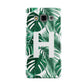 Personalised Palm Monstera Leaf Tropical Print Samsung Galaxy A3 Case