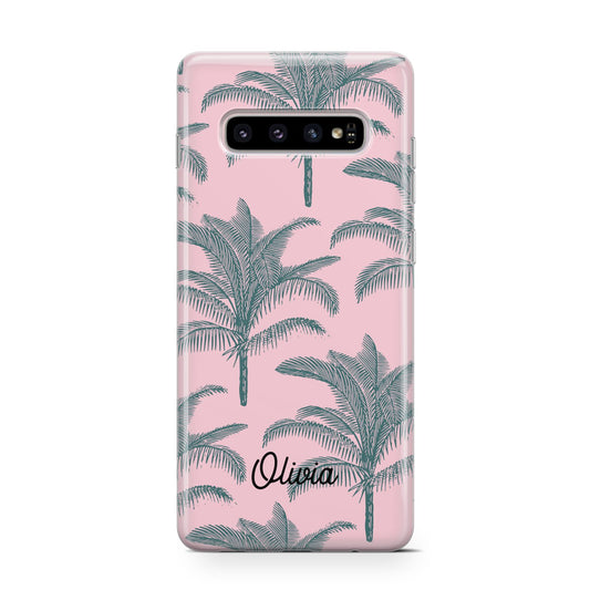 Personalised Palm Protective Samsung Galaxy Case