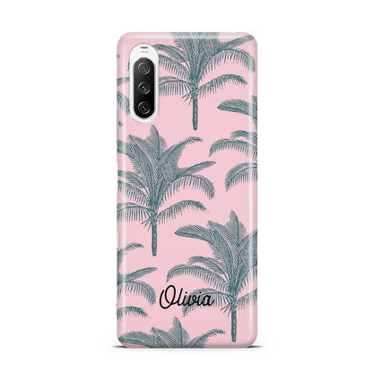 Personalised Palm Sony Xperia 10 III Case