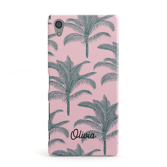 Personalised Palm Sony Xperia Case
