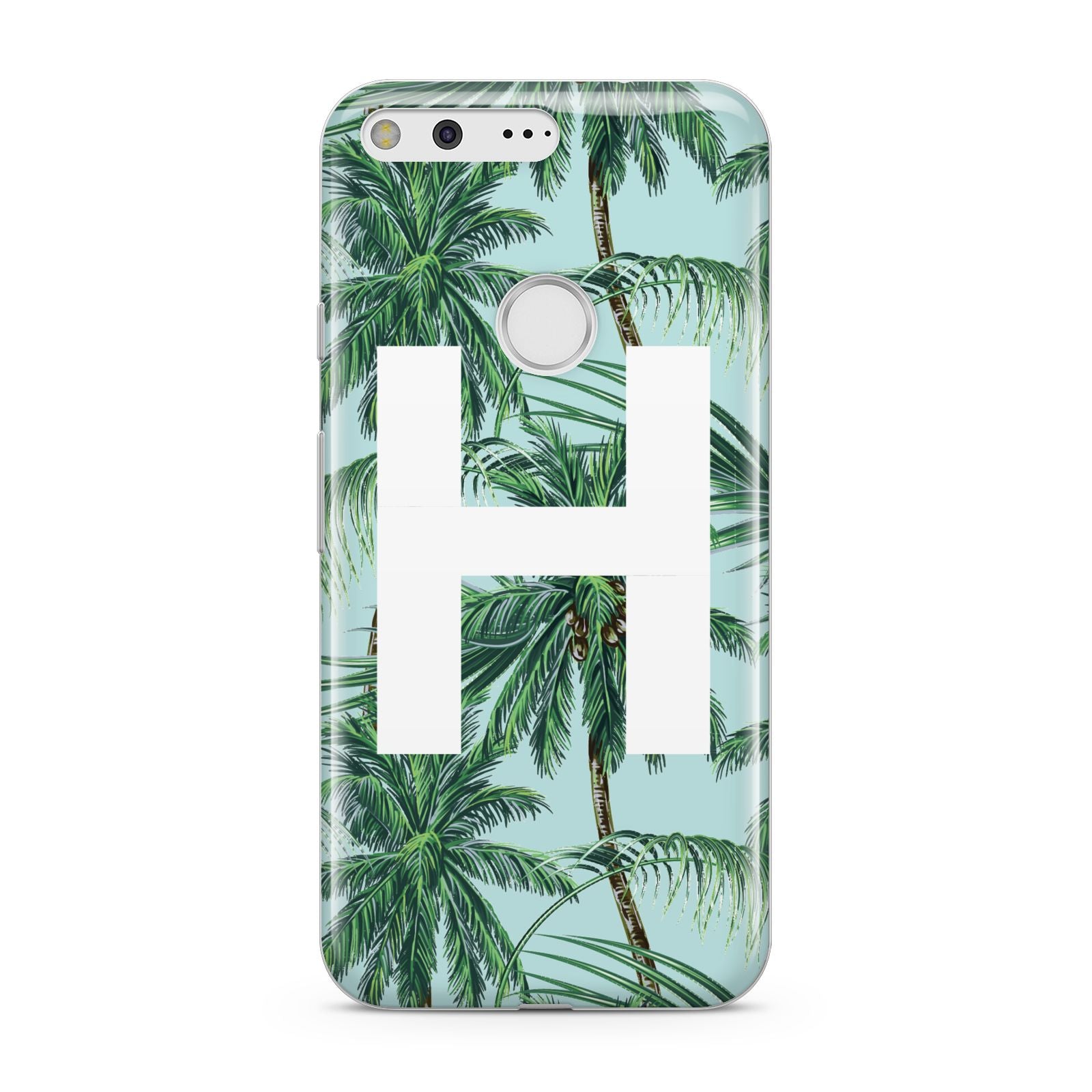 Personalised Palm Tree Tropical Google Pixel Case
