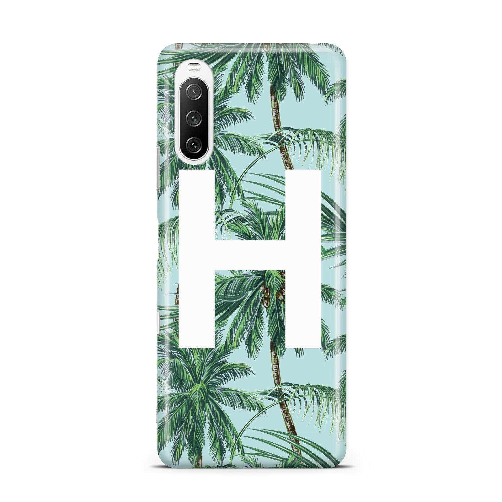Personalised Palm Tree Tropical Sony Xperia 10 III Case