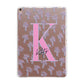 Personalised Palms Apple iPad Rose Gold Case