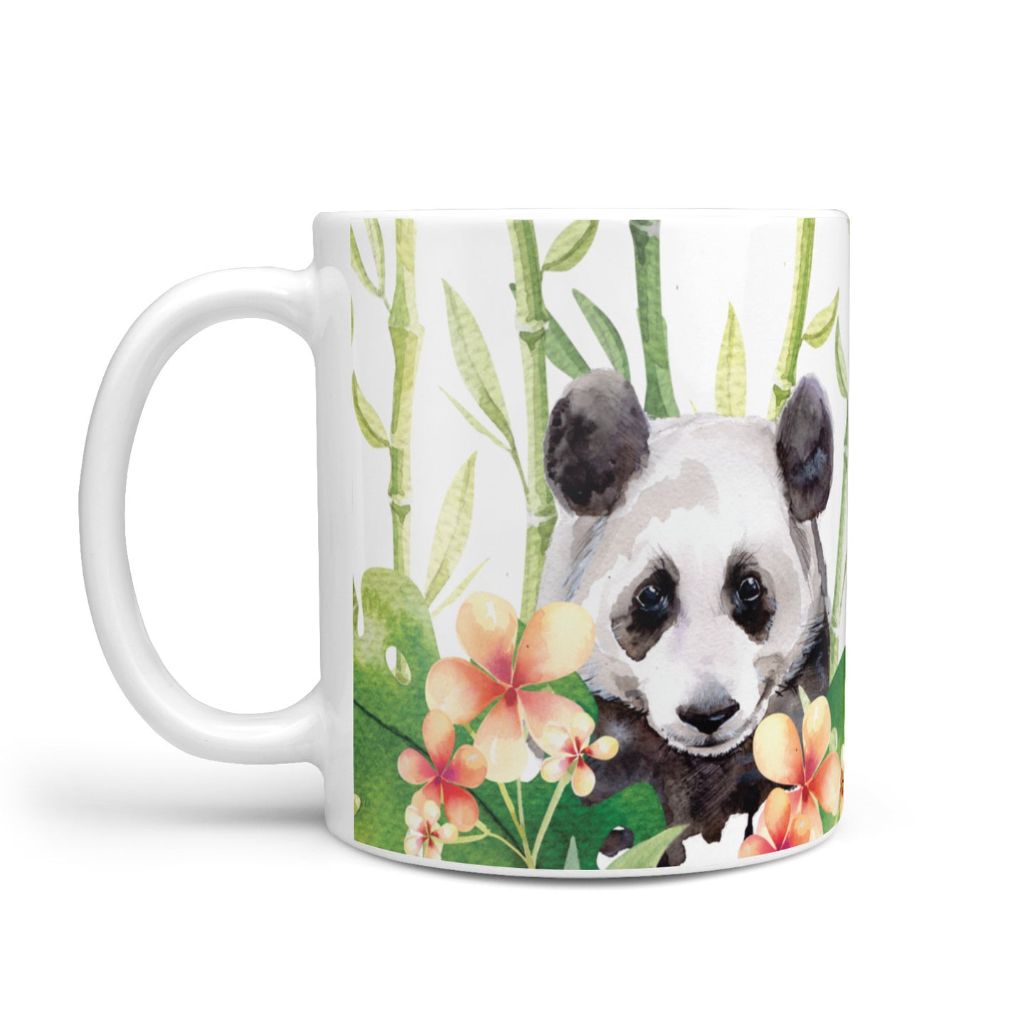 Personalised Panda 10oz Mug Alternative Image 1
