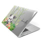 Personalised Panda Apple MacBook Case Side View