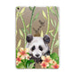 Personalised Panda Apple iPad Gold Case