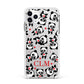 Personalised Panda Initials Apple iPhone 11 Pro Max in Silver with White Impact Case