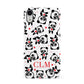 Personalised Panda Initials Apple iPhone XR White 3D Snap Case
