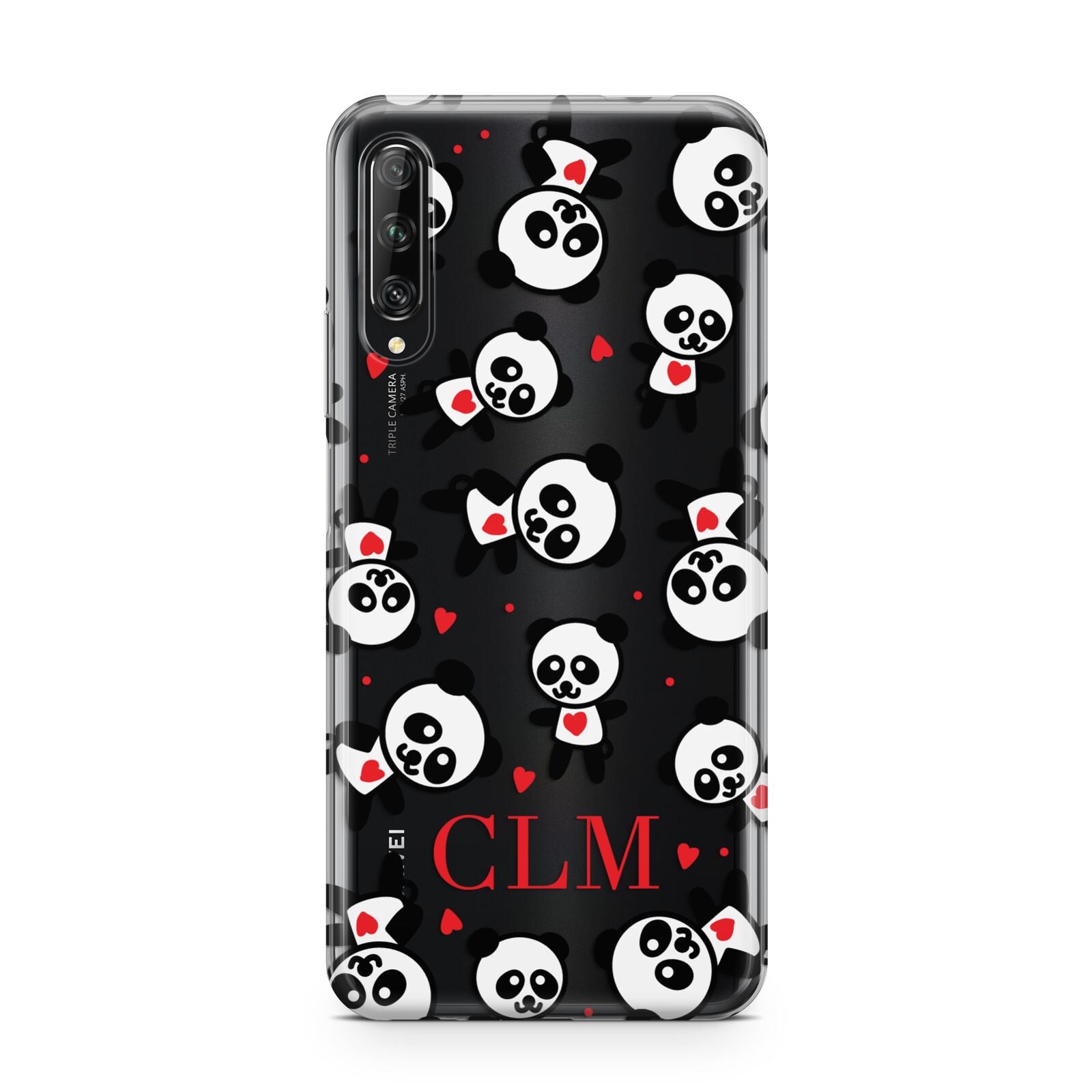 Personalised Panda Initials Huawei P Smart Pro 2019