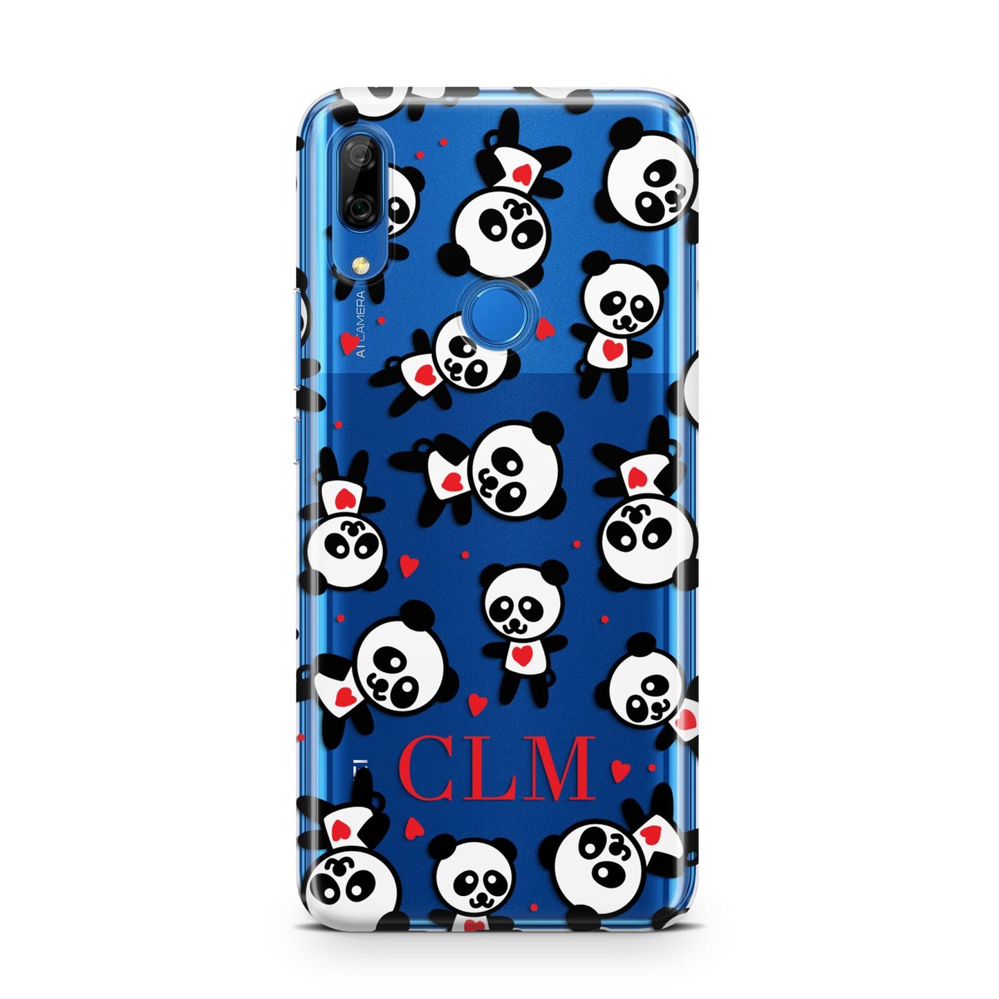 Personalised Panda Initials Huawei P Smart Z