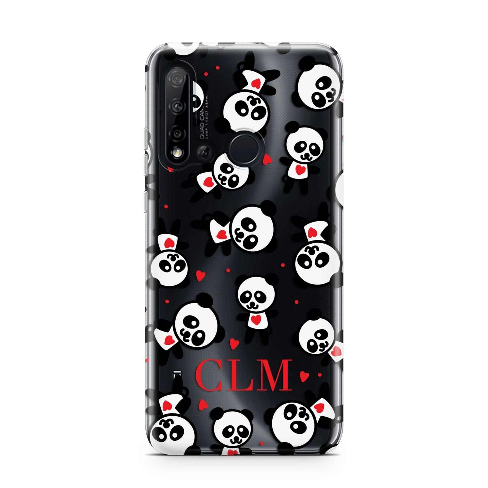 Personalised Panda Initials Huawei P20 Lite 5G Phone Case