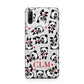 Personalised Panda Initials Huawei P30 Lite Phone Case