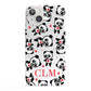 Personalised Panda Initials iPhone 13 Full Wrap 3D Snap Case