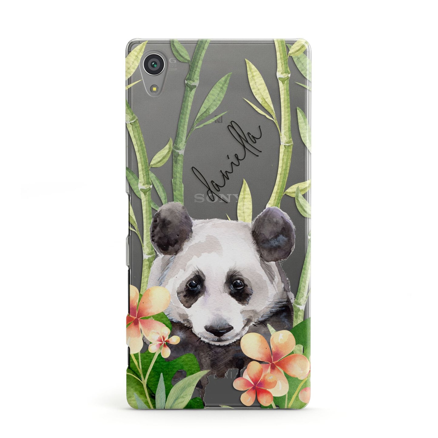 Personalised Panda Sony Xperia Case