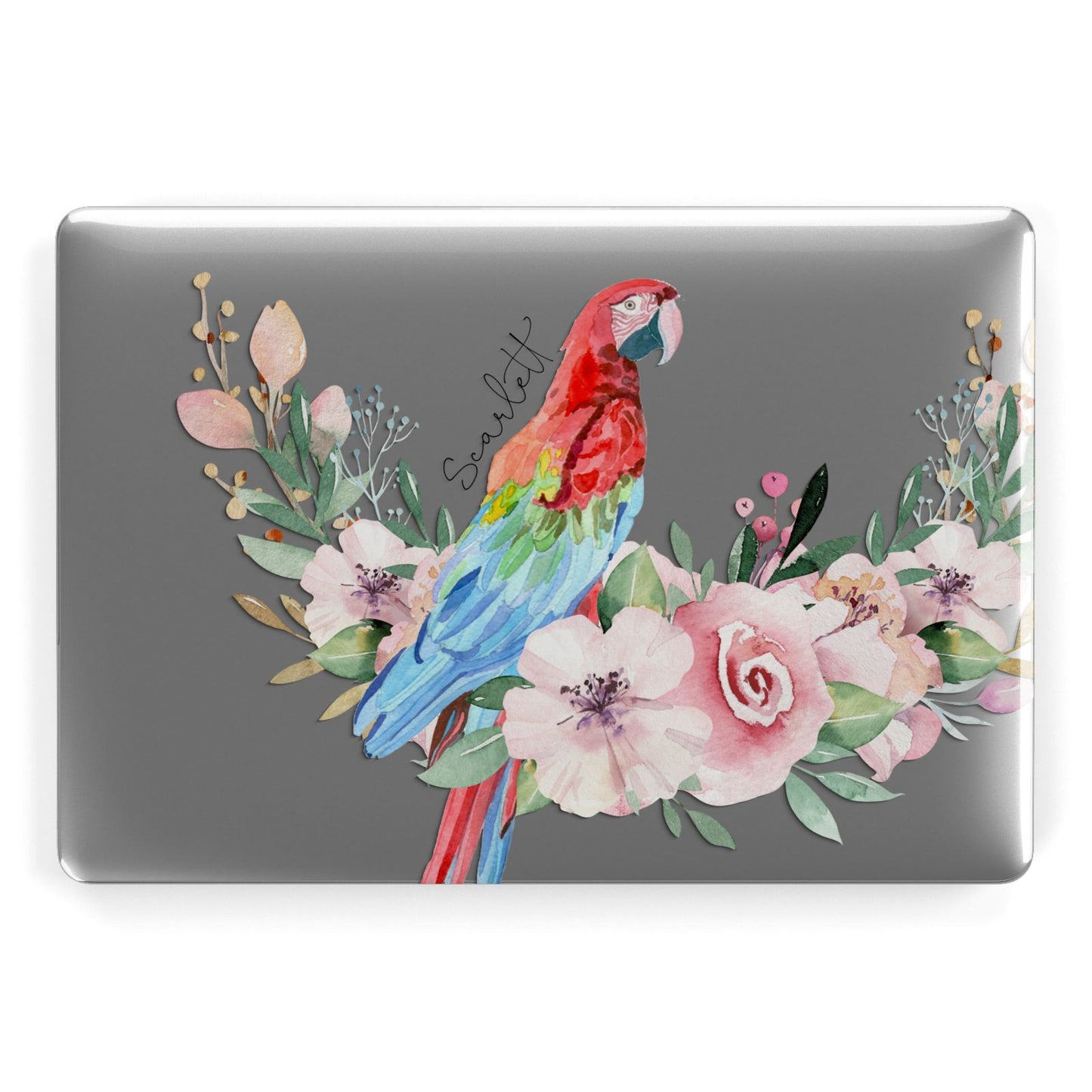 Personalised Parrot Apple MacBook Case