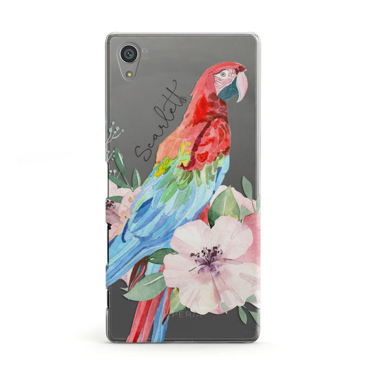 Personalised Parrot Sony Xperia Case