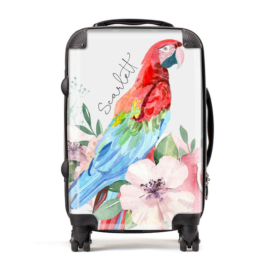 Personalised Parrot Suitcase