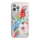 Personalised Parrot iPhone 13 Pro Max TPU Impact Case with Pink Edges