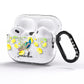 Personalised Peacock AirPods Pro Glitter Case Side Image