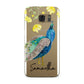 Personalised Peacock Samsung Galaxy Case