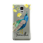 Personalised Peacock Samsung Galaxy Note 4 Case