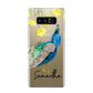 Personalised Peacock Samsung Galaxy Note 8 Case