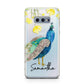 Personalised Peacock Samsung Galaxy S10E Case