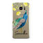 Personalised Peacock Samsung Galaxy S7 Edge Case
