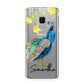 Personalised Peacock Samsung Galaxy S9 Case