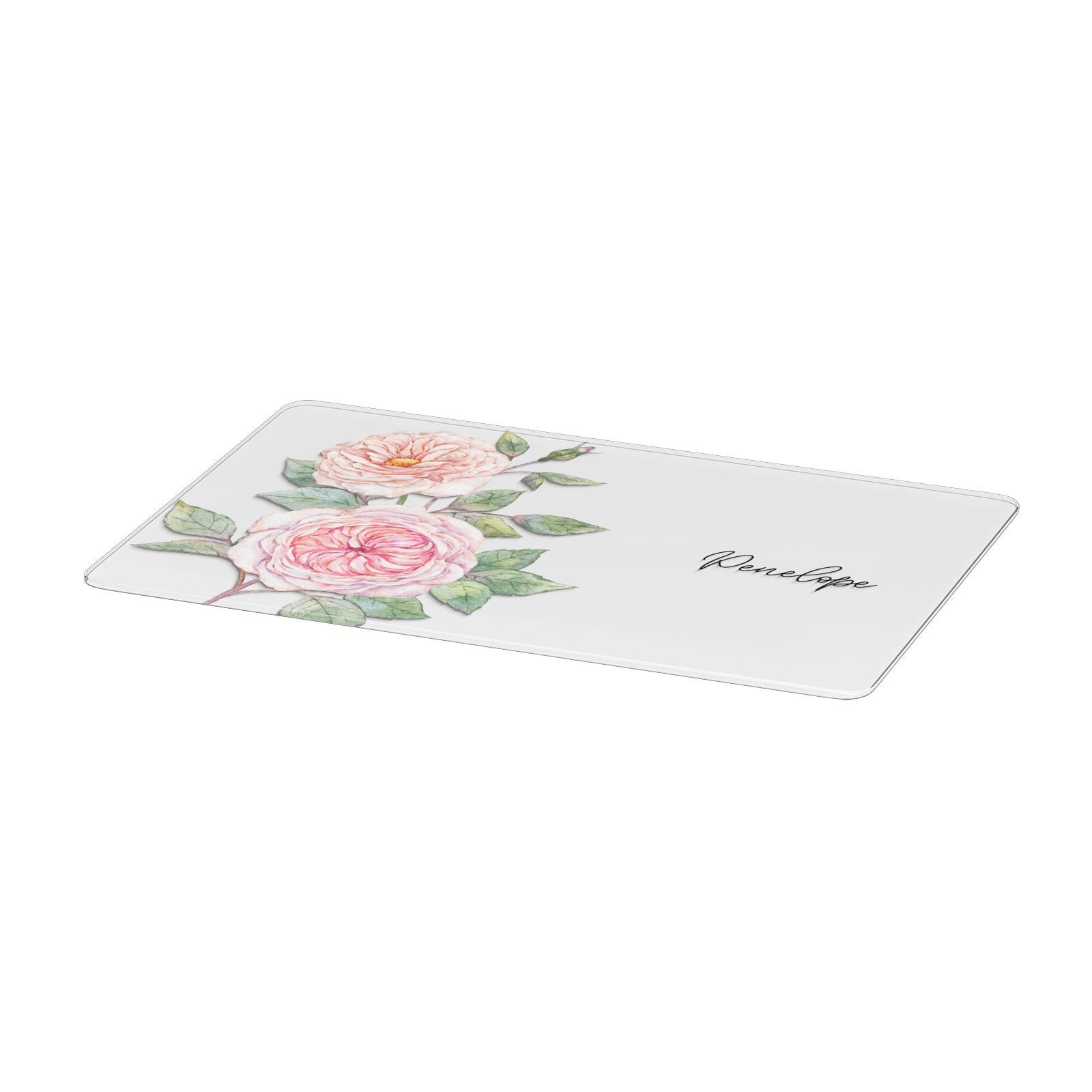 Personalised Peonies Apple MacBook Case Only