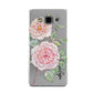 Personalised Peonies Samsung Galaxy A3 Case