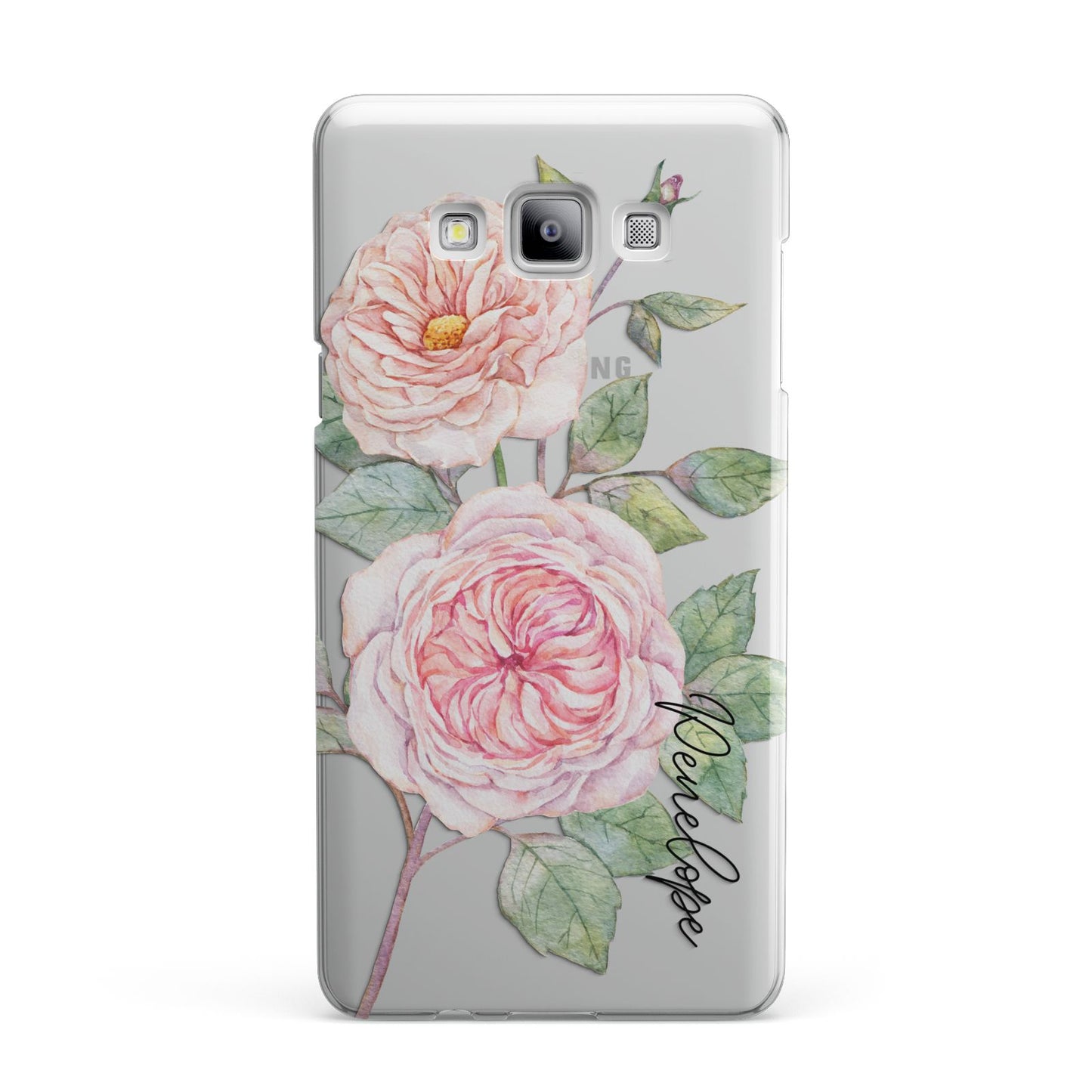 Personalised Peonies Samsung Galaxy A7 2015 Case