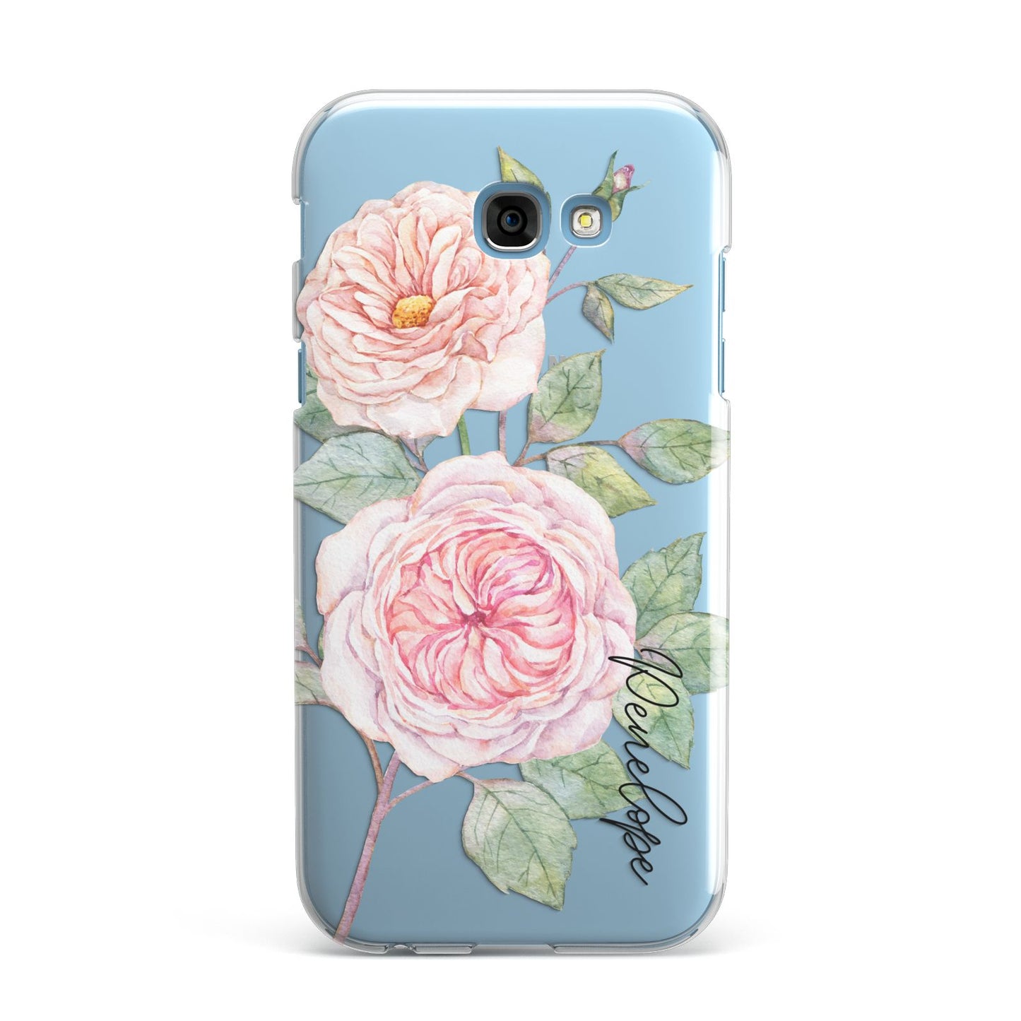 Personalised Peonies Samsung Galaxy A7 2017 Case