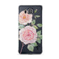 Personalised Peonies Samsung Galaxy Alpha Case