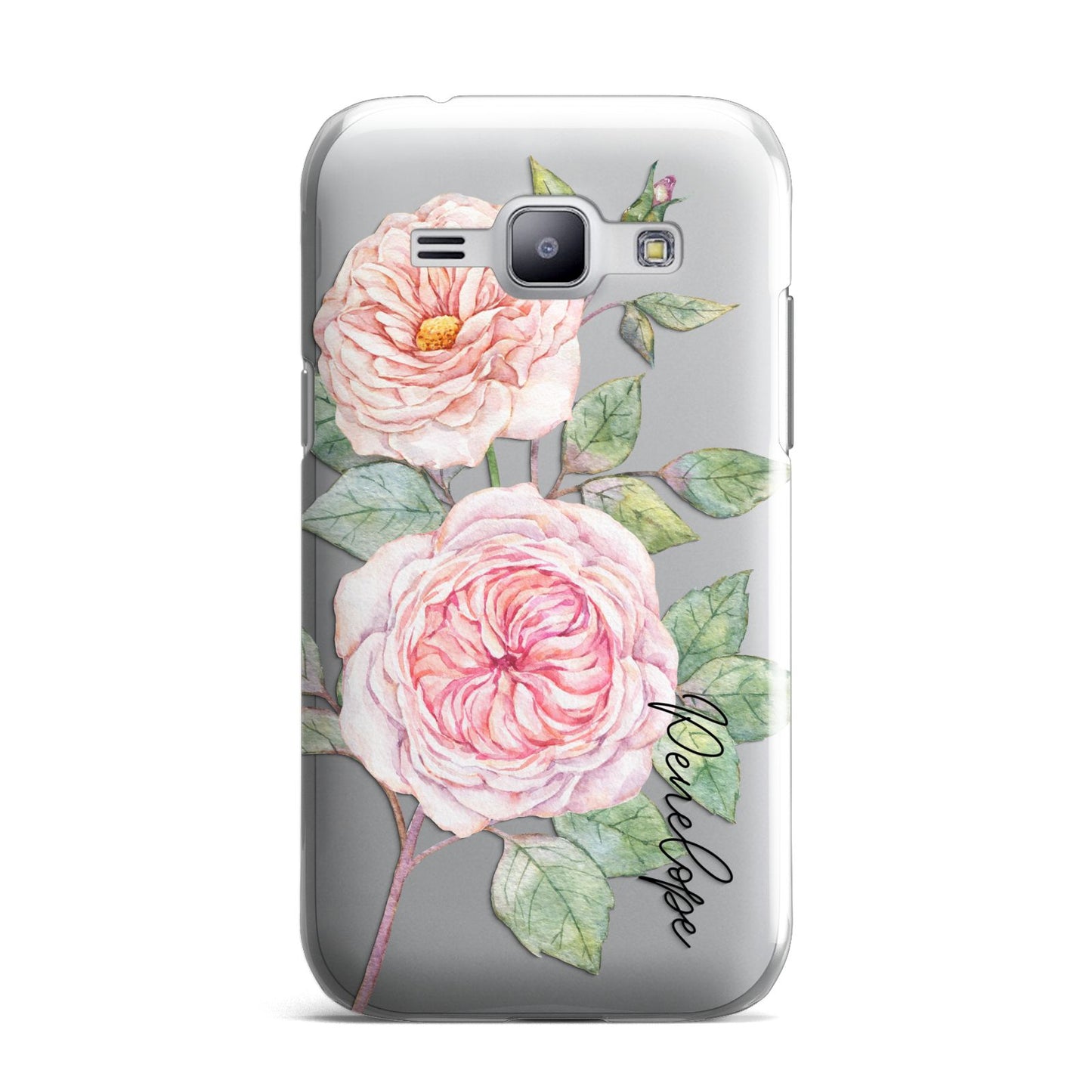 Personalised Peonies Samsung Galaxy J1 2015 Case